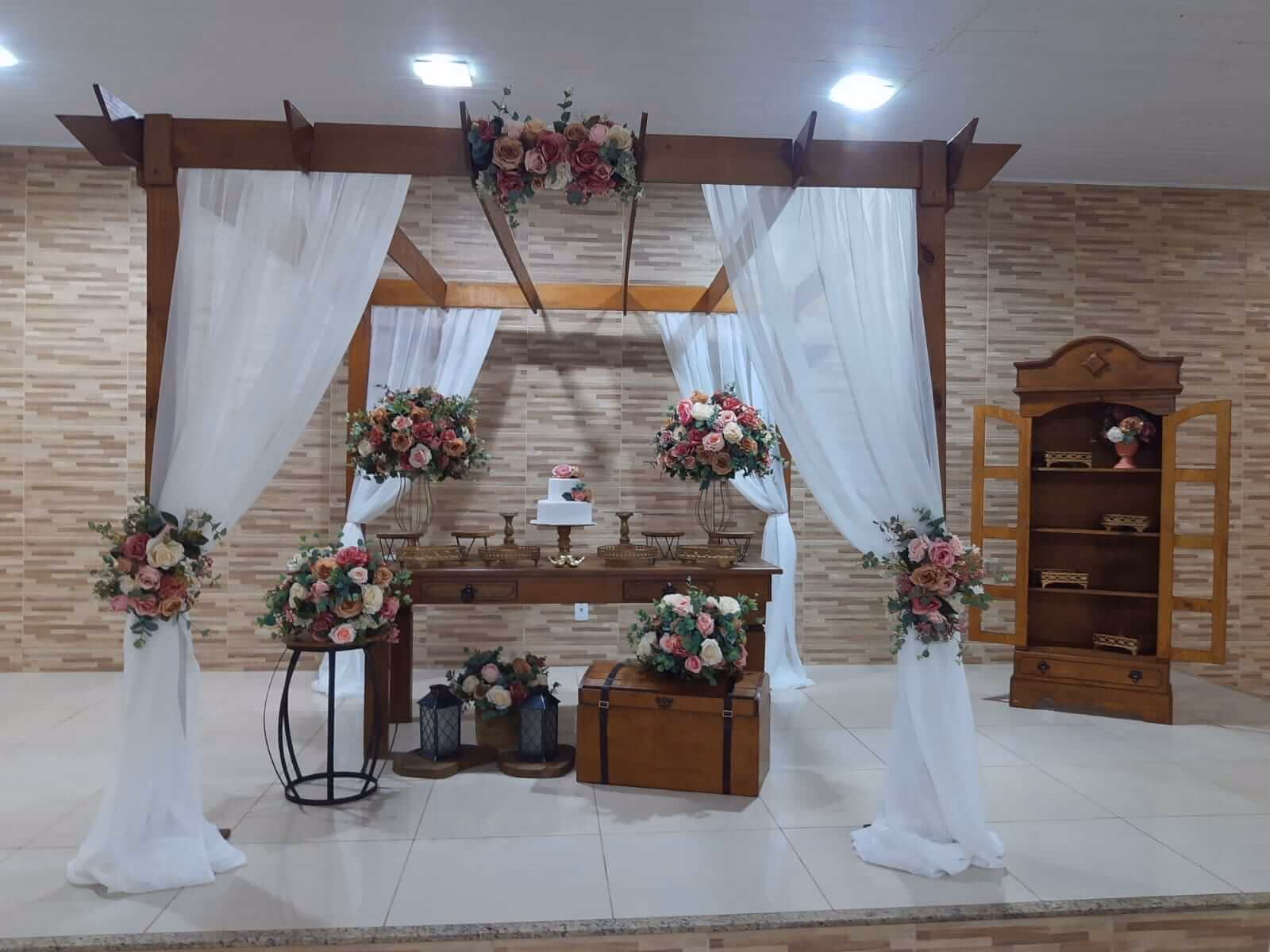 Decor Pergolado com Armário