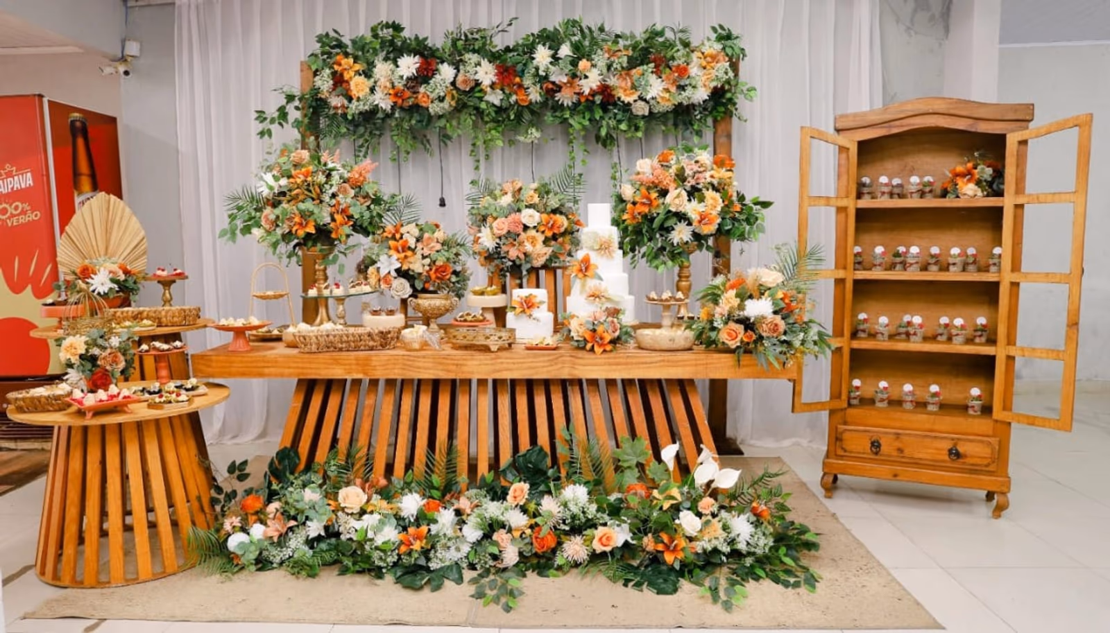 Decor terracota mesas ripadas