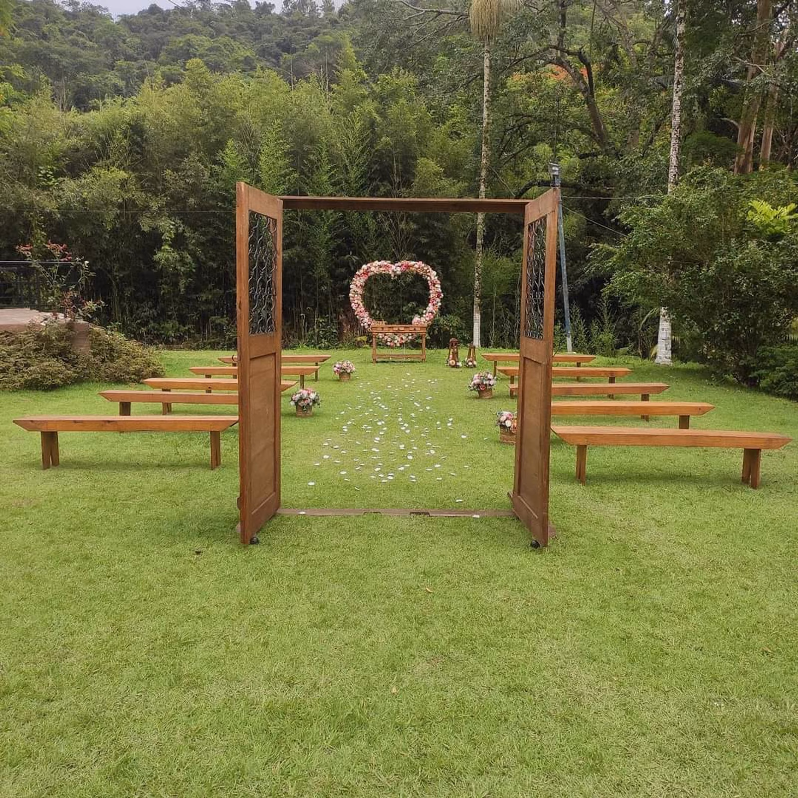 Decoração completa cerimônia