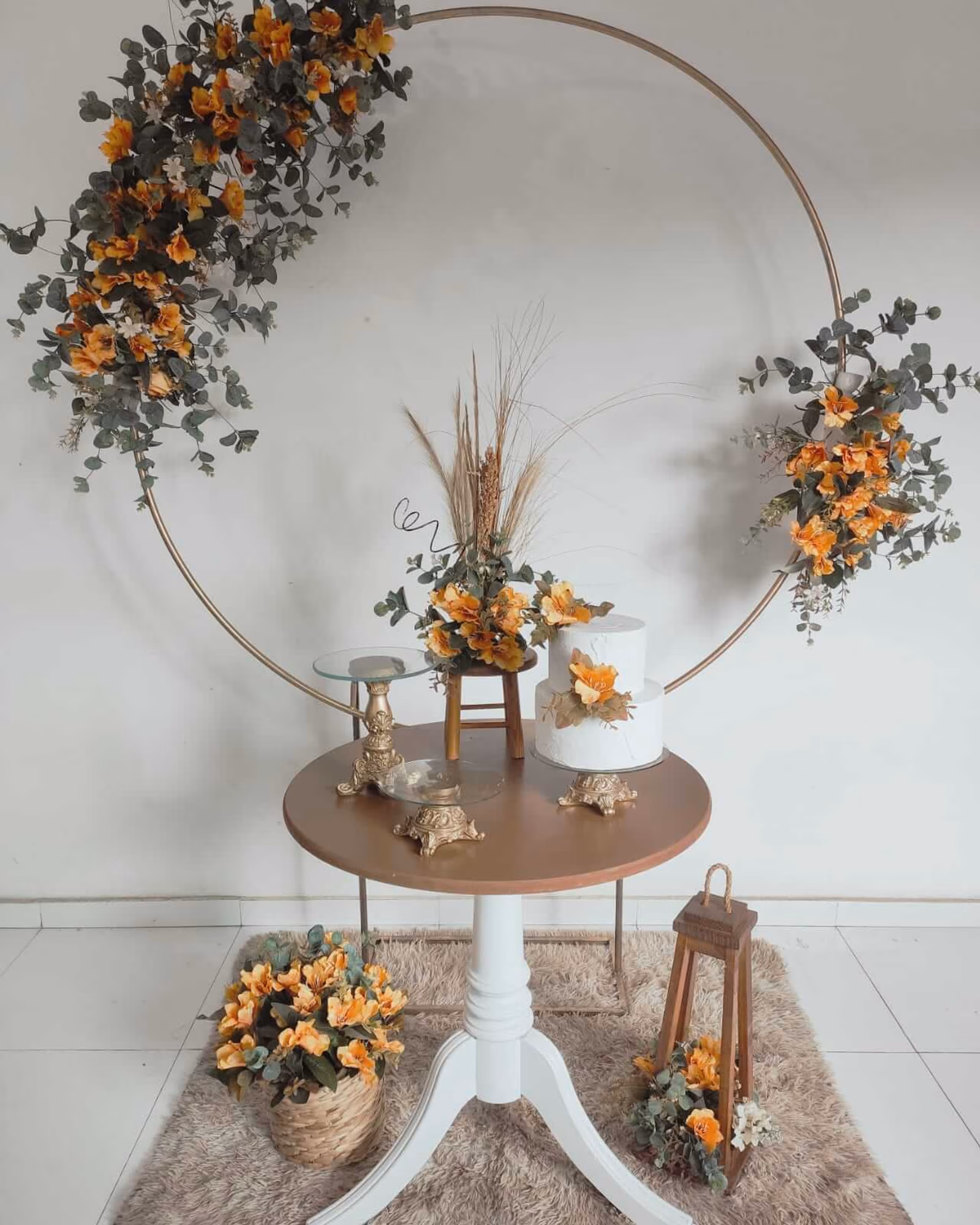 Decor Mesa e Arco Redonda