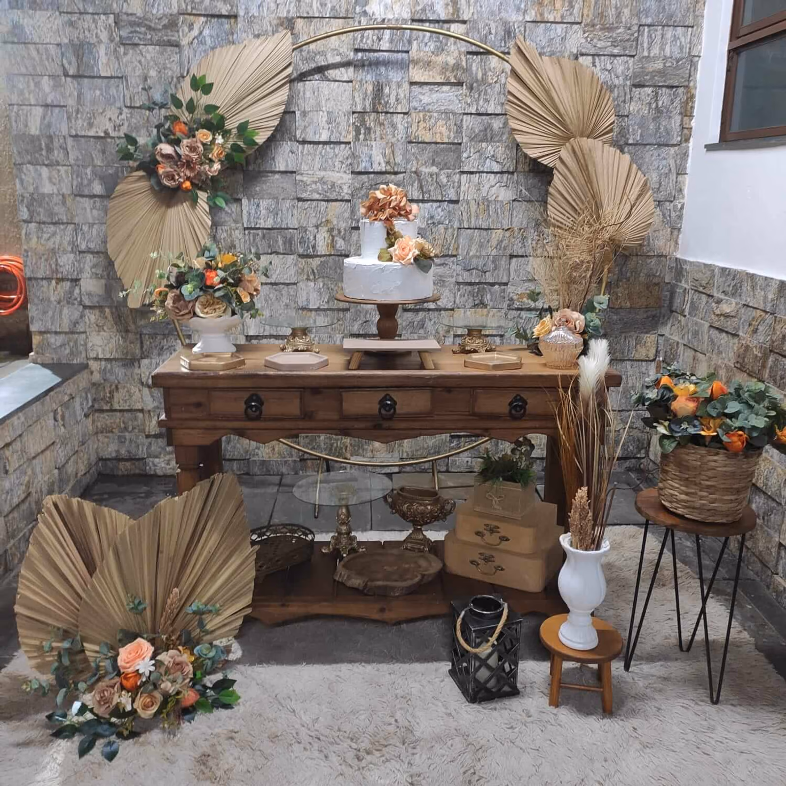 Decor Aparador com Latâneas