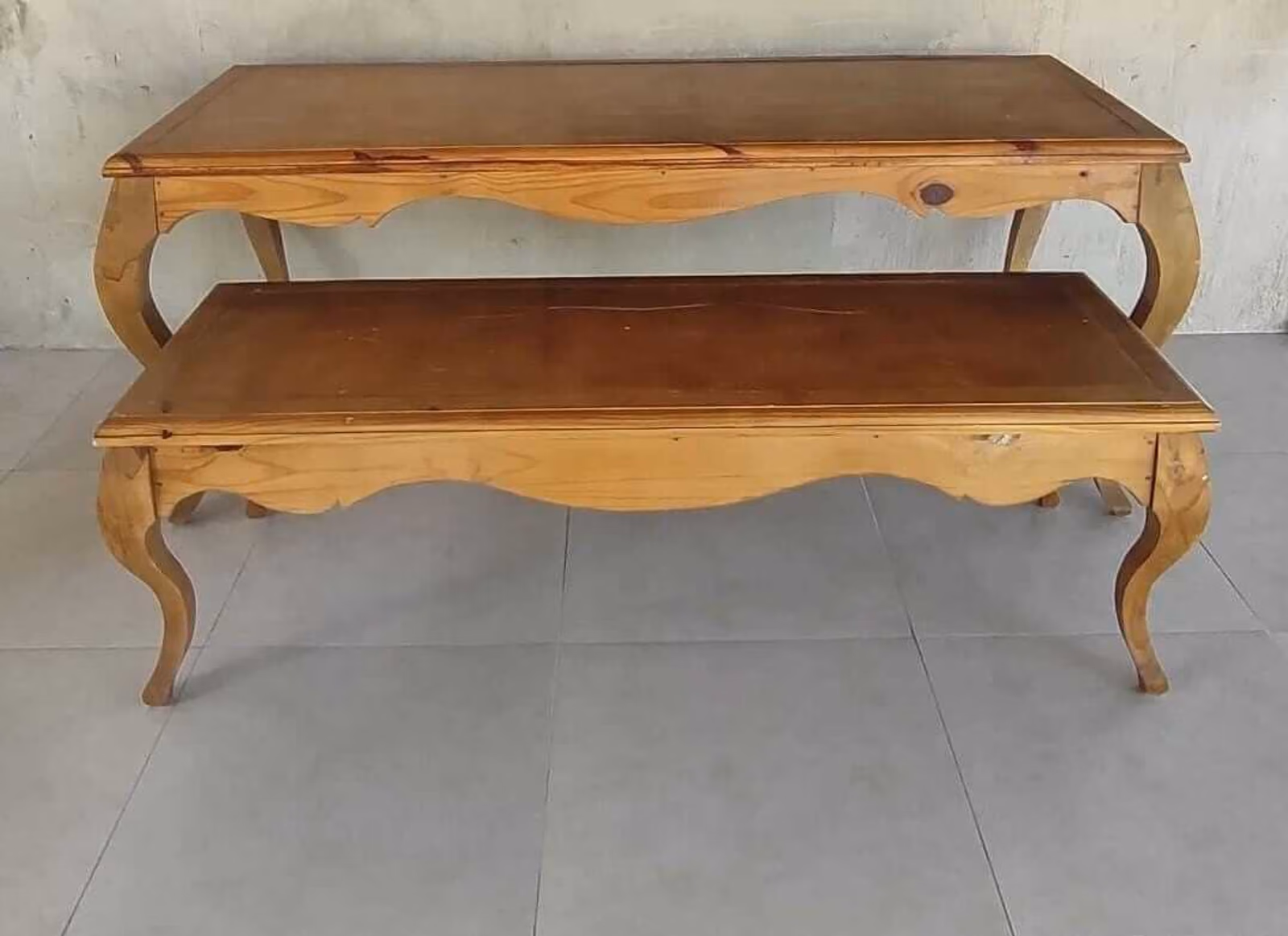 Jogo de Mesas Luiz XV